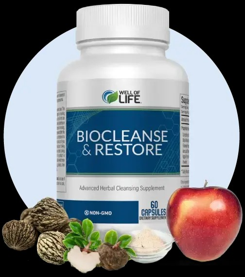 BioCleanse & Restore is a popular choice out of the range of Well of Life supplements.