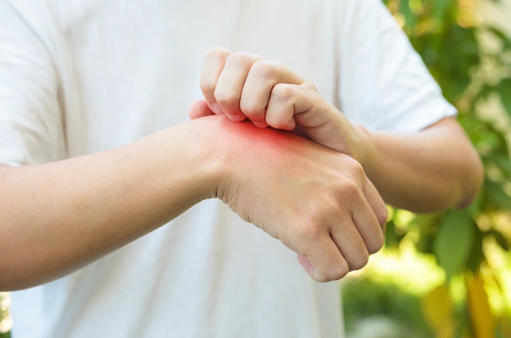 Rashes can be caused by heavy metal toxicity as well as other skin conditions. 