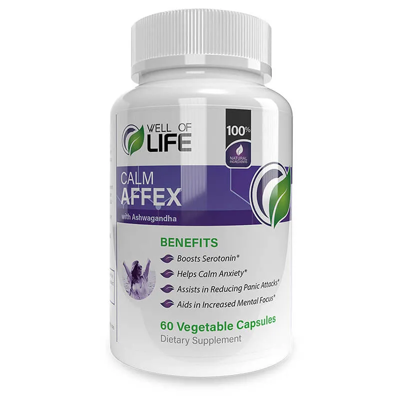 Calm Affex is a natural remedy to manage stress and boost mood.