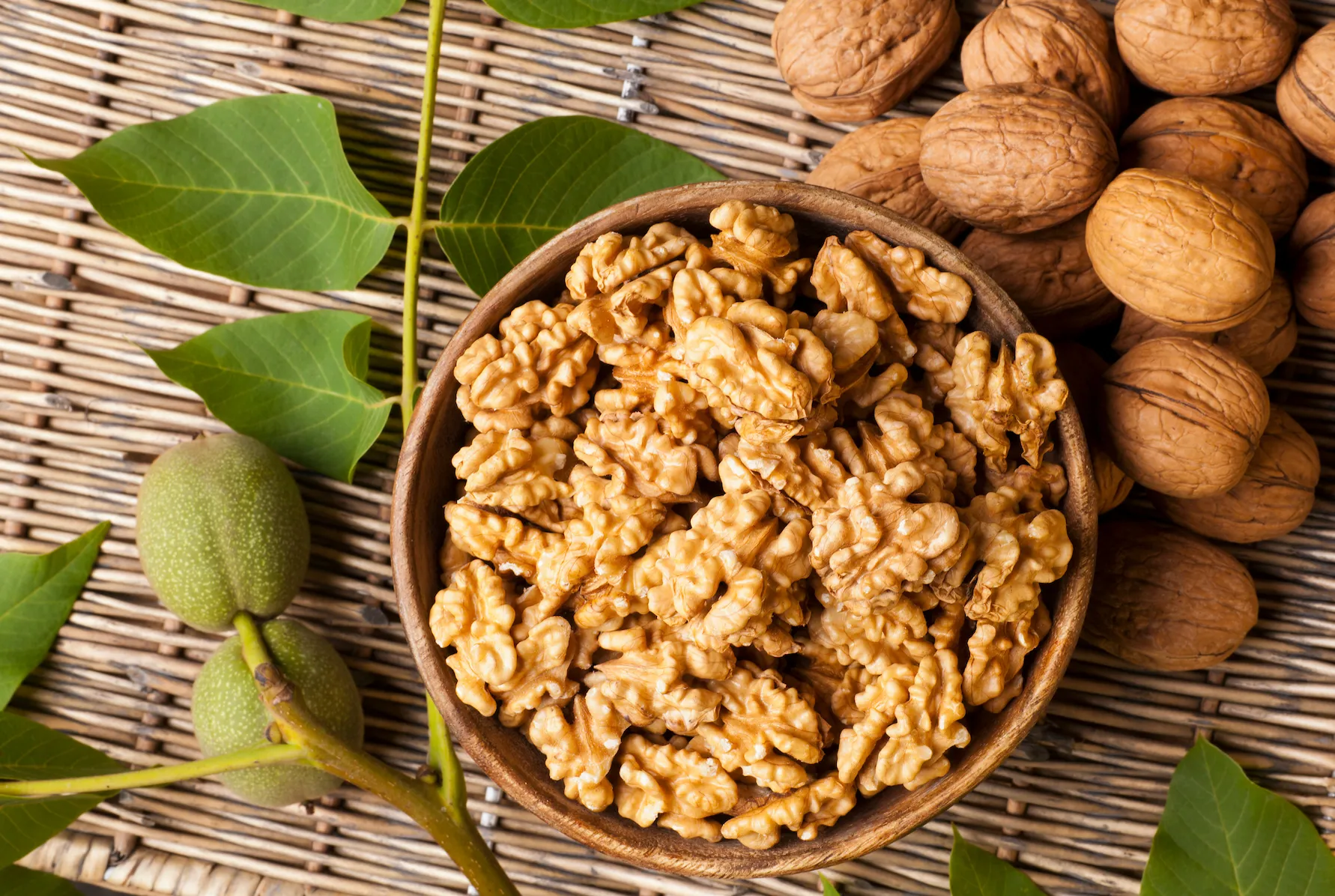 Walnuts are extremely high in omega-3 and this reduces inflammation in the body.