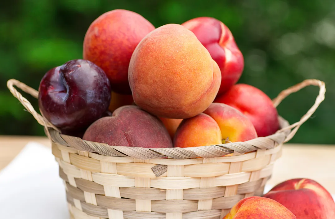 Sorbitol is a FODMAP found in stone fruits, like peaches and plums. 