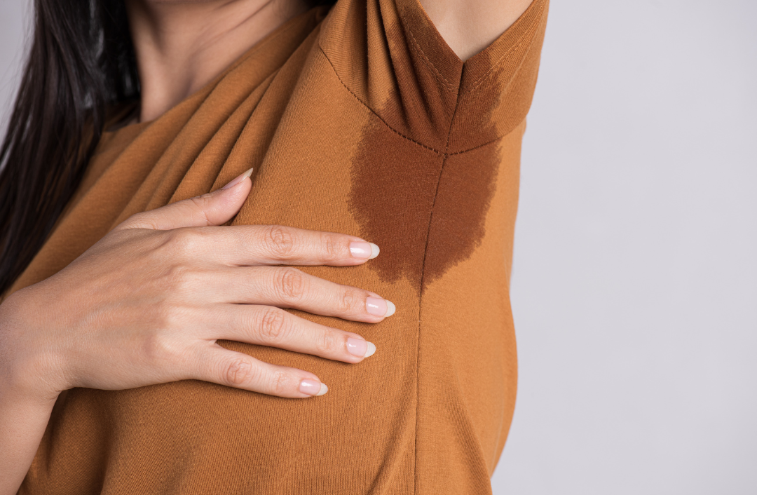Other than eccrine glands, more sweat glands called apocrine glands are found in the armpit and groin area.