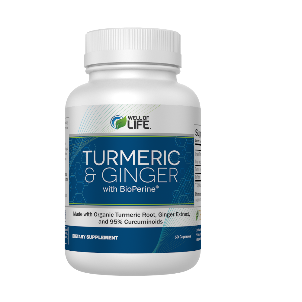 Both turmeric and ginger are natural anti-inflammatory agents.