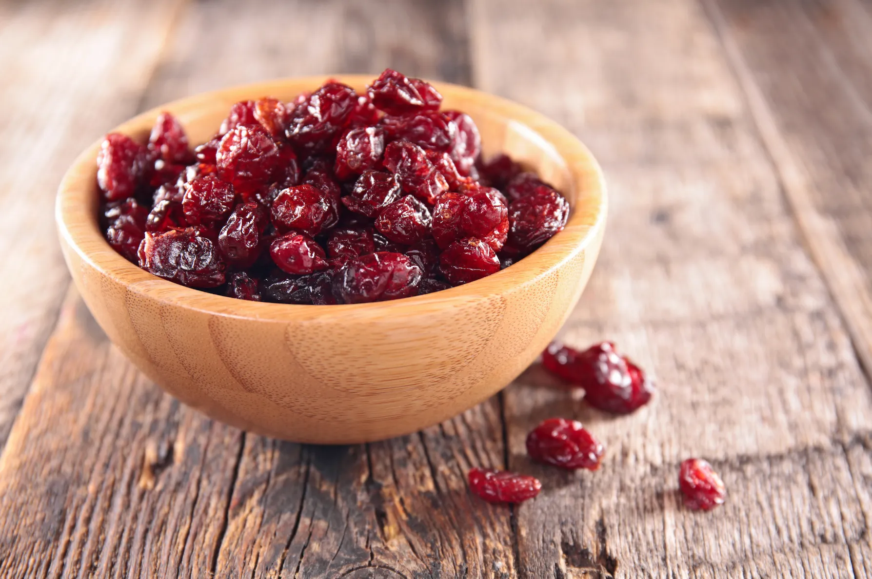 All forms of cranberries offer the same benefits that the fresh fruit does. 