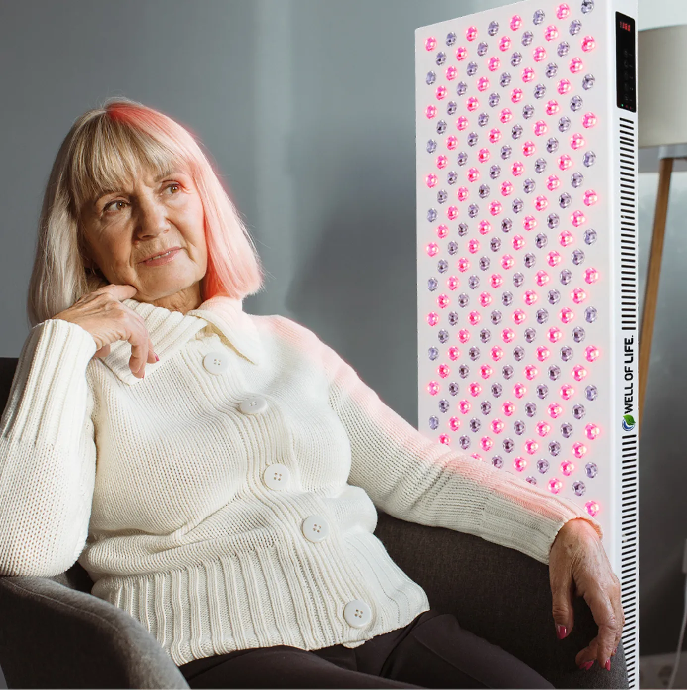 Red Light Therapy improves wound healing, reduces inflammation and allevaites chronic pain symptoms