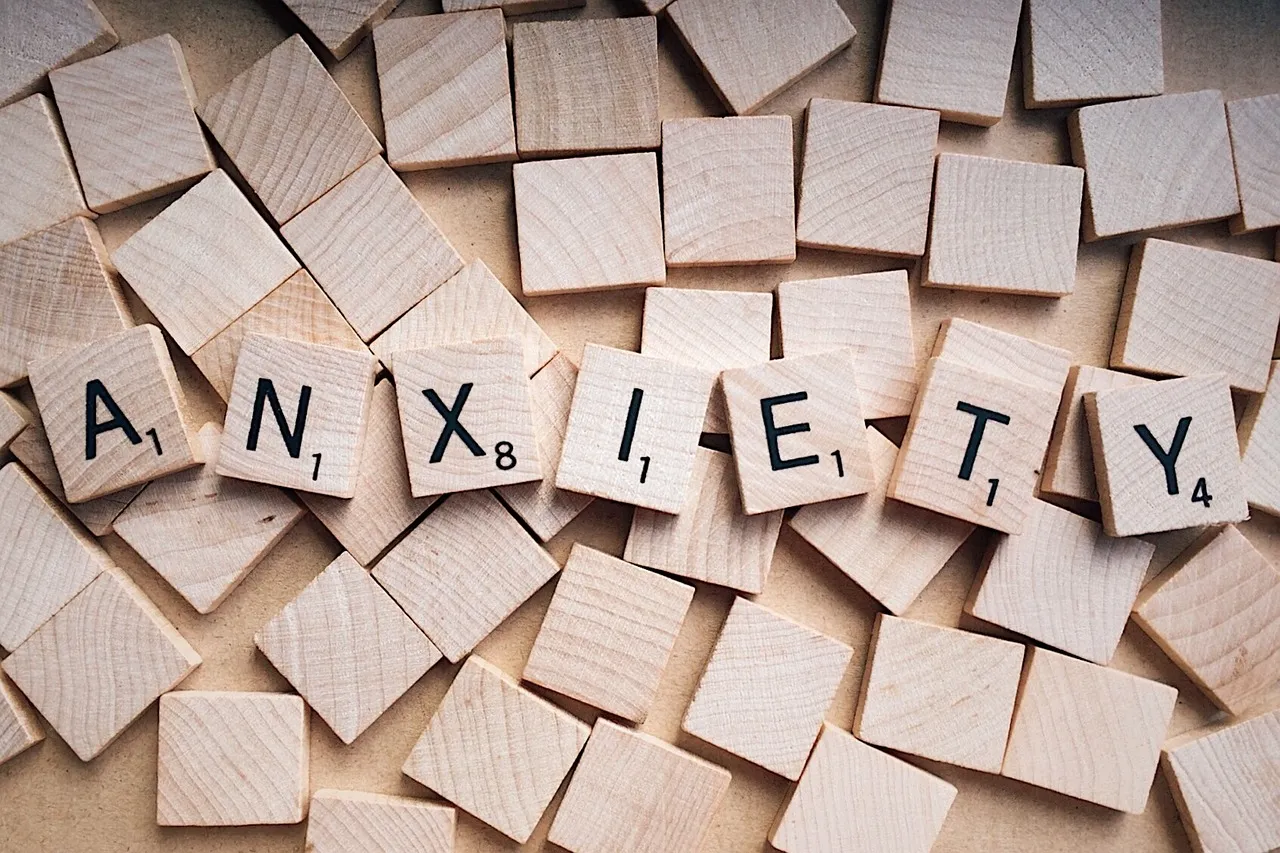 Anxiety is a worry or fear over which you have no control.