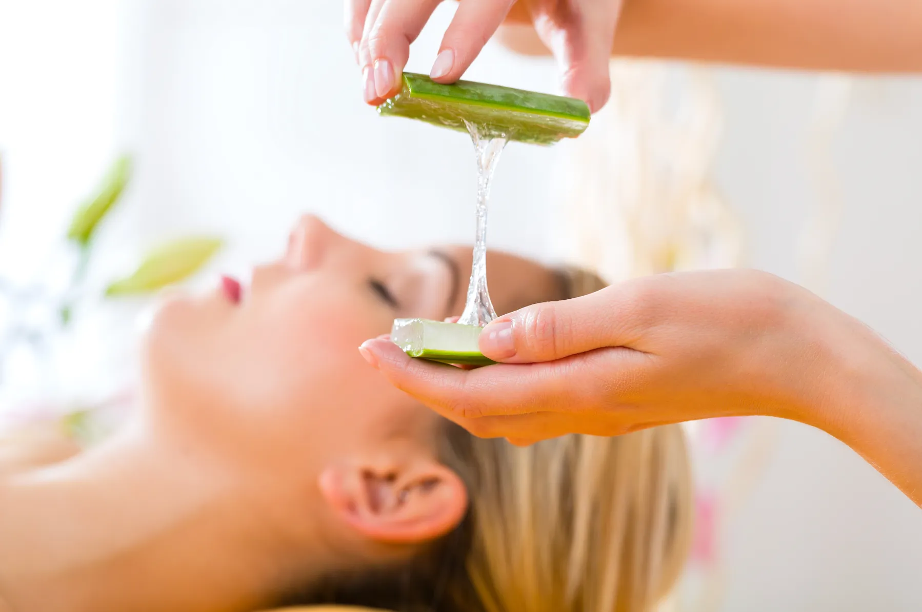 A natural eye cream can be beneficial to use but try stay away from harmful chemicals like salicylic acid. 