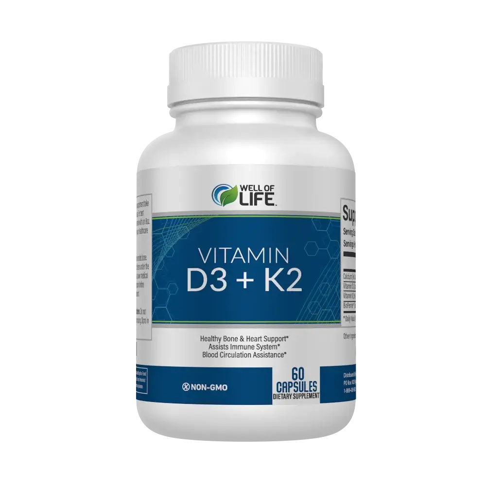 The Well Of Life D3 and K2 Vitamin Supplement is quality and you should add this to your regime. 