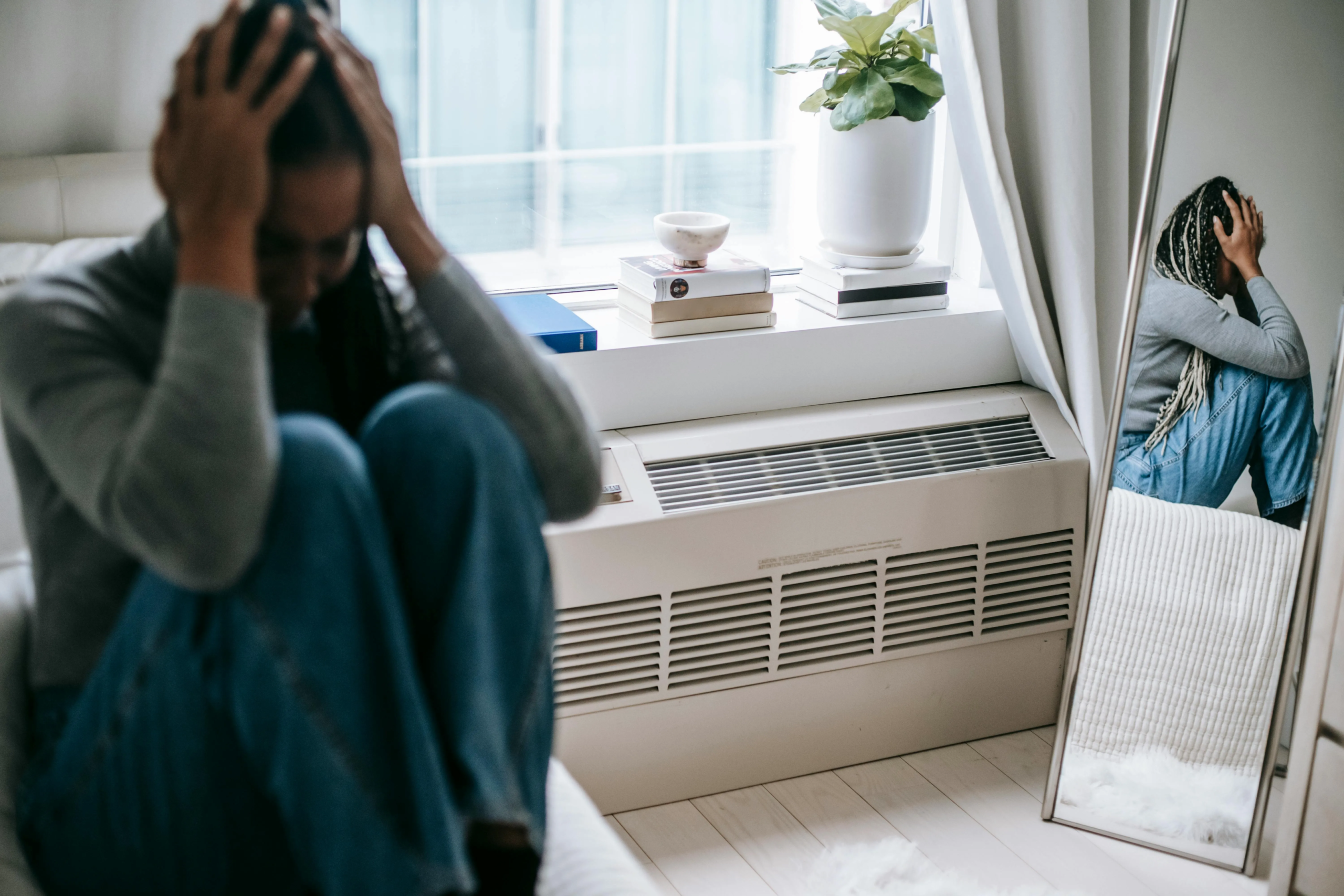 An anxiety disorder can be caused by stressful environments.