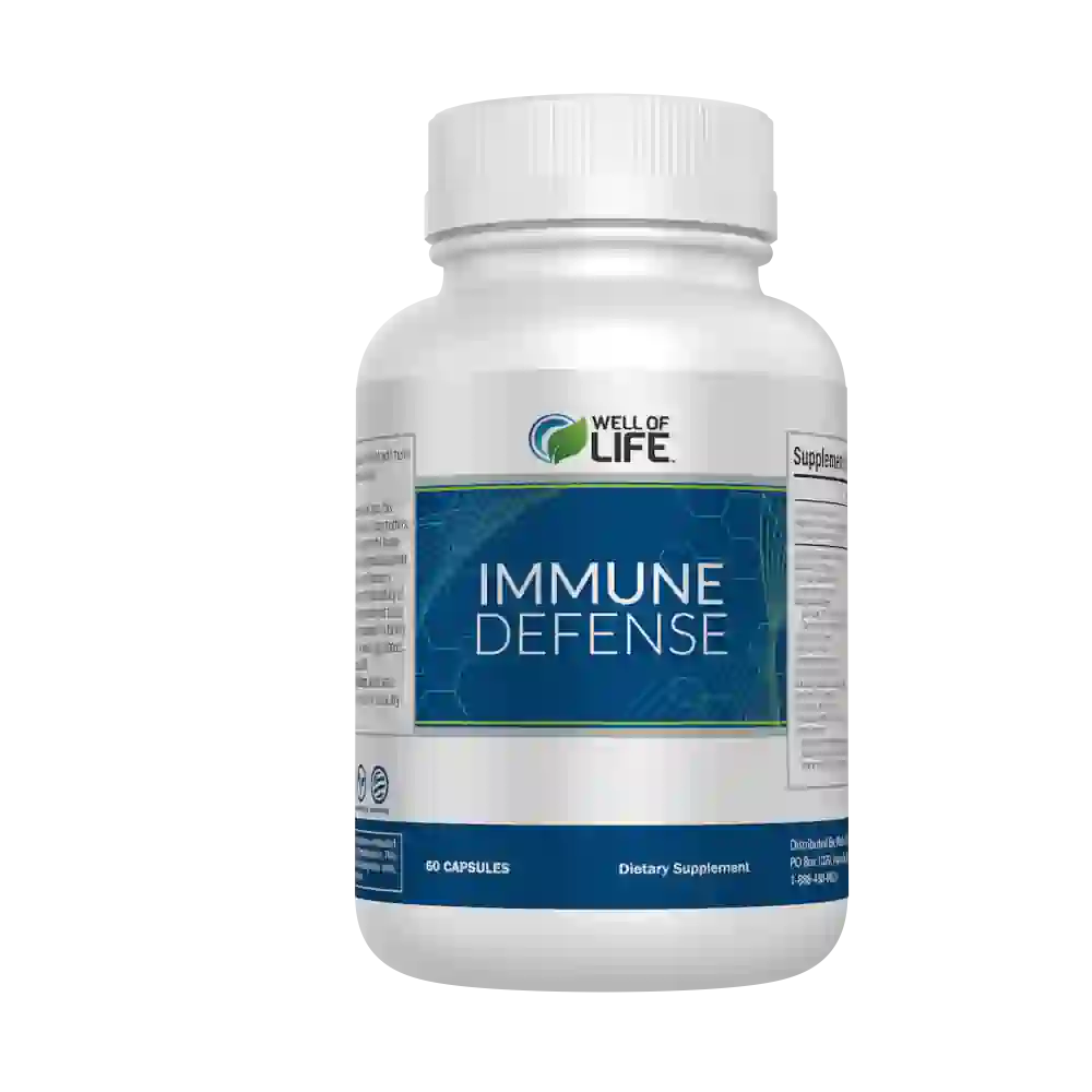 The Well of Life Immune Defense Supplement contains ginseng root powder which enhances immunity. 