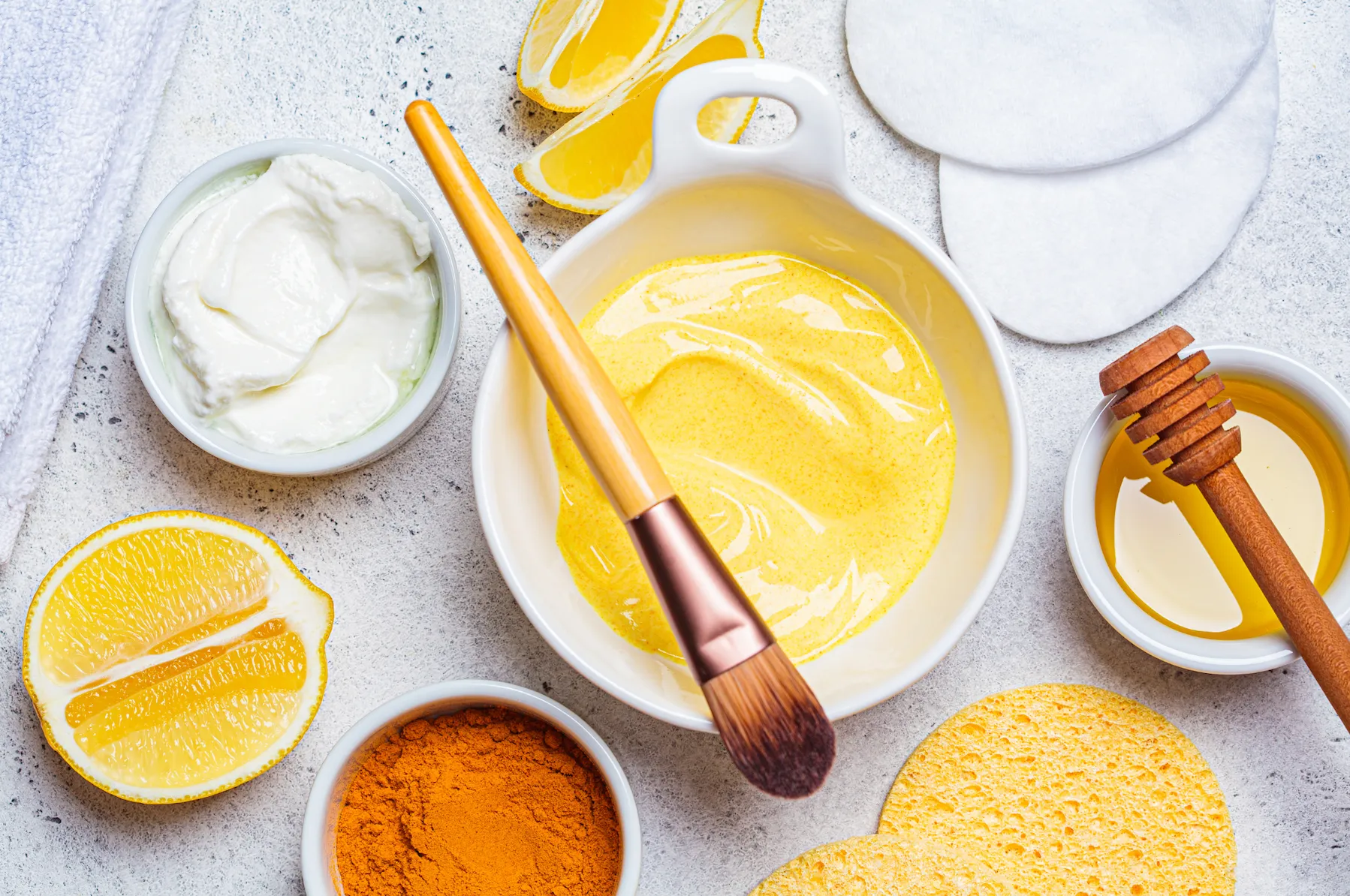An uneven skin tone can be treated by a regular skin routine and a product to un-clog pores.