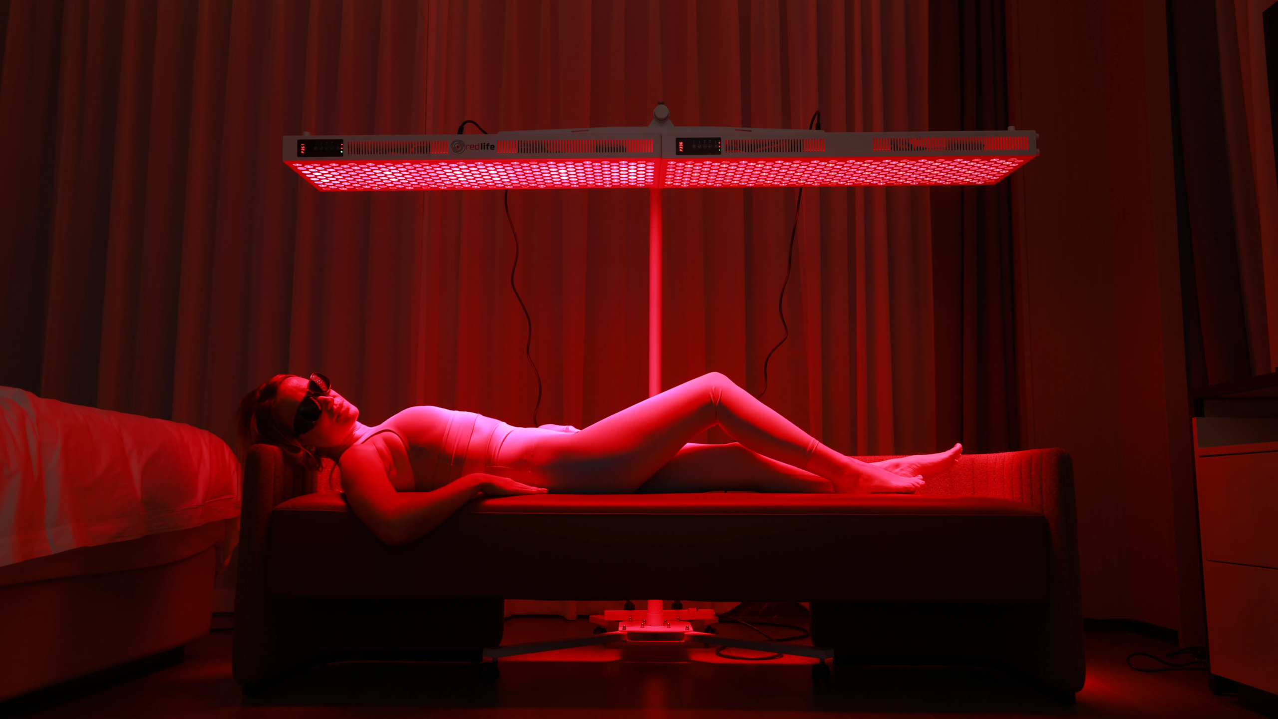 Red light therapy works at optimal levels when a photosensitizer is involved. 