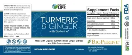 Turmeric & Ginger with BioPerine® - Image 3